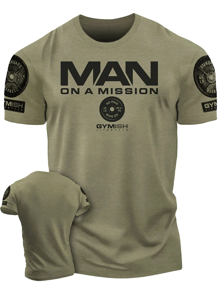 T-Shirt manches courtes homme musclé, humoristique, en coton, de haute qualité, avec impression 3D