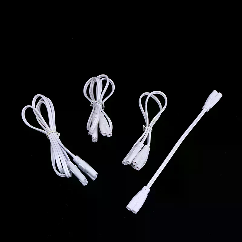 LED tube lamp connected cord flexiable connecting cable T4 T5 T8 light connector