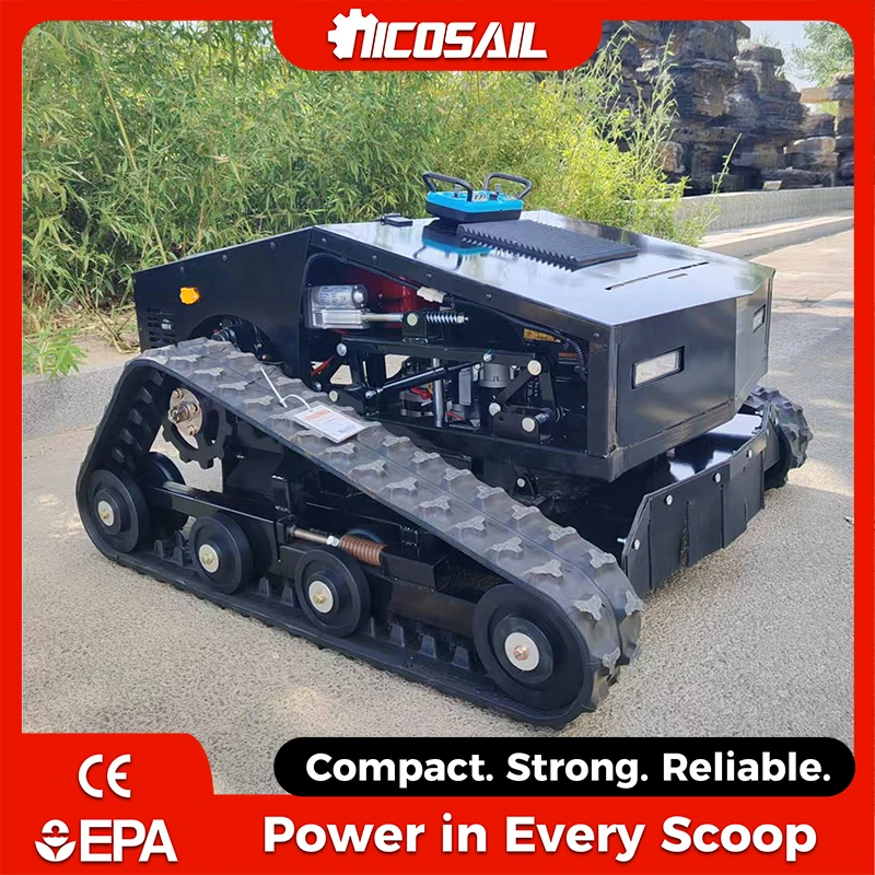 

HB800 Remote Control Lawn Mower Low Noise for European Family Garden Weeding