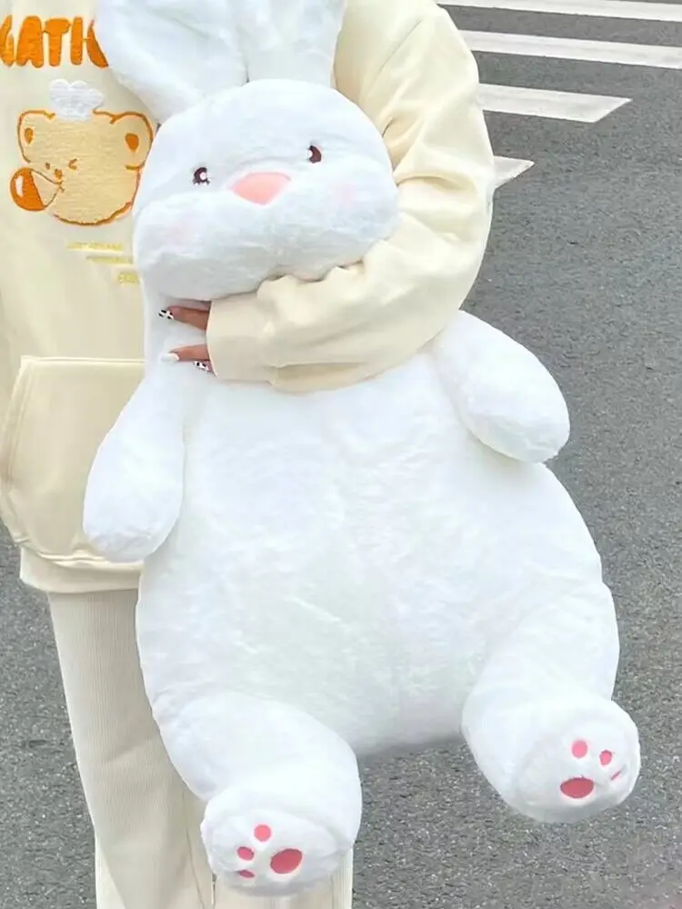 

Гигантская кукла ленивого кролика, мягкая плюшевая милая игрушка-животное, детская подушка для сна, украшение для подарка на день рождения для детей и девочек, мягкая подушка