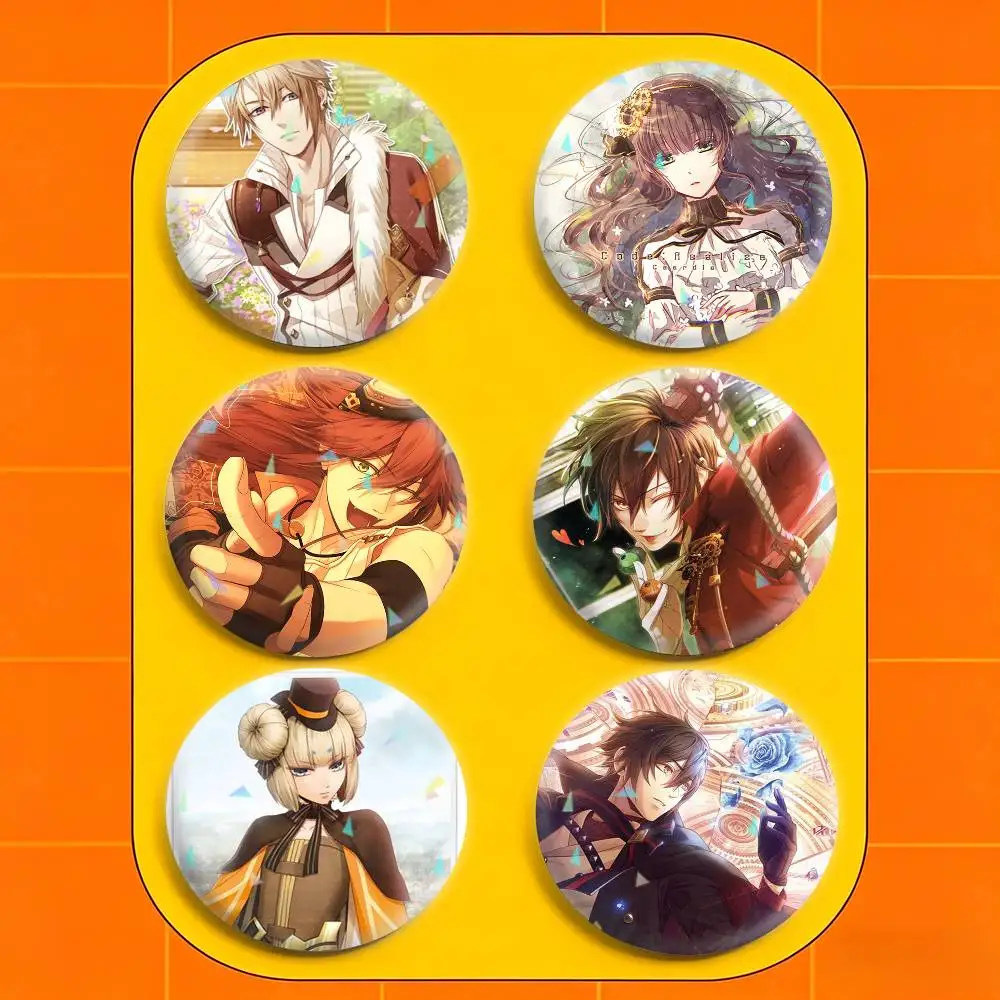 C-Code Realize 32/44/58mm Handmade Pins Round Brooch Badge Backpacks Clothes Jewelry Gifts