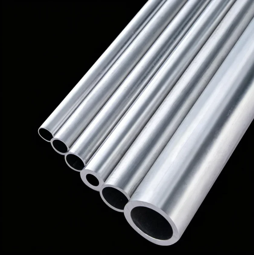 6061/6063 Aluminium Hollow Profile Length 500mm Thin Wall Hollow Shaft Wall Thickness 0.4~8.5mm OD 15-24mm Machinable Alloy