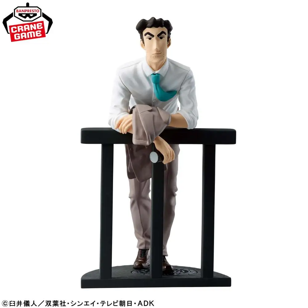 Official Genuine In Stock Banpresto Our Figure Hiroshi Nohara Bunta Takakura Figure Anime Crayon Shin-Chan Model Boxed Toy
