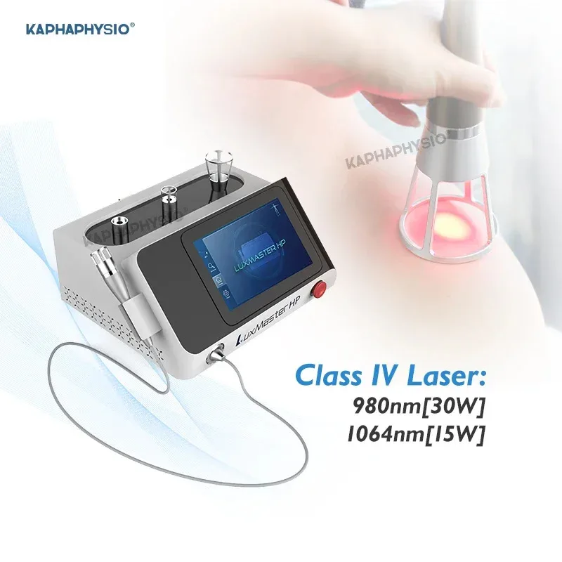 

2025 Deep Tissue High Power Laser Therapy Device Class 4 980nm 30W & 1064nm 15W High Intensity Physio Laser for Medical Use