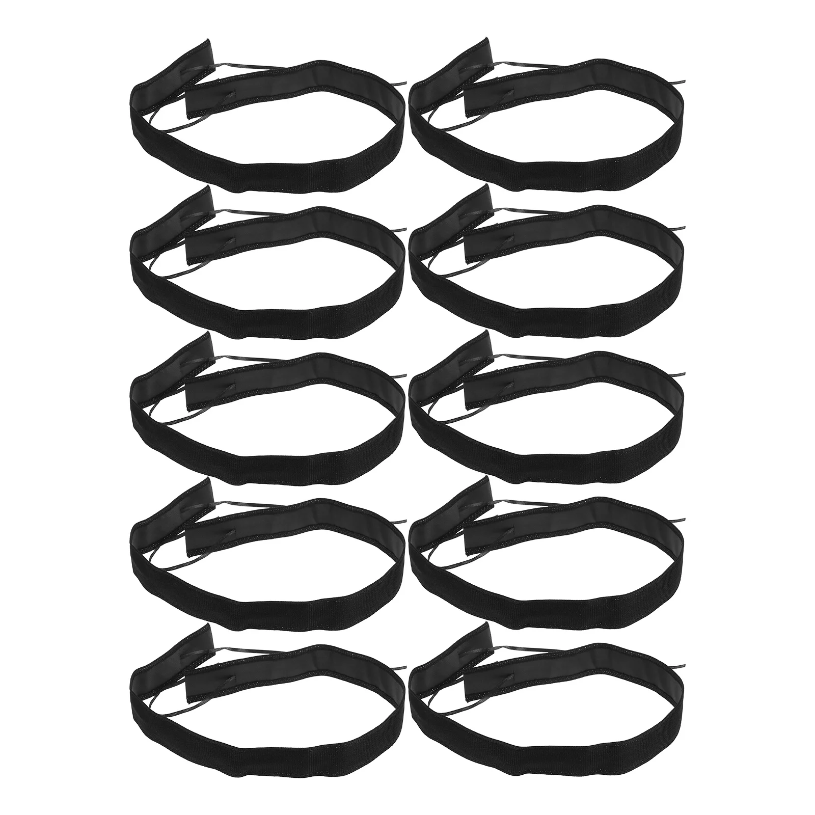 

10pcs Hard Hat Sweatband Adjustable Drawstring Cotton Liner for Protective Headgear Sweat Bands Labor Protection