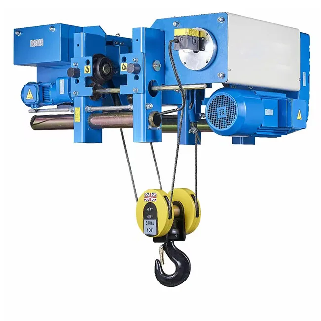 Low Price Double Girder European Style Wire Rope Electric Hoist
