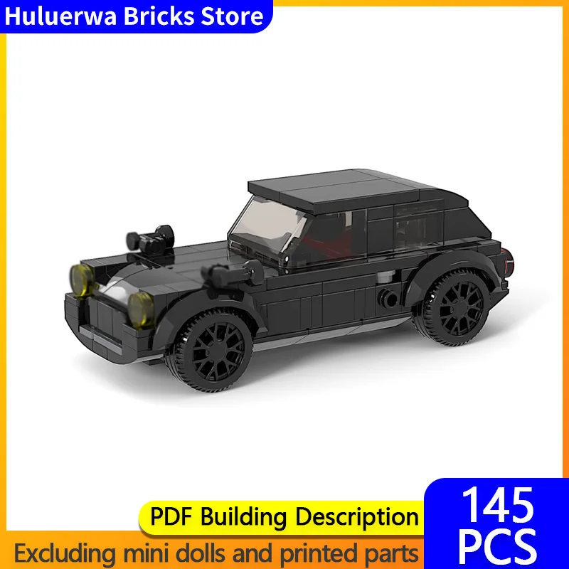 

Модель скоростного гиперкара MOC, строительные кирпичи S800, маленький двухдверный спортивный автомобиль, модульная технология, подарки, праздник, сборка, детские игрушки