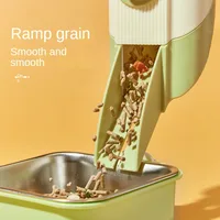 500ML pet parrot bird feeding waterer cat dog cage hanging waterer pigeon rabbit small pet automatic feeding water feeding bowl 5