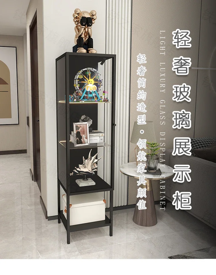 c Home Lego building block castle car model display case living room glass case transparent figure storage - view 3