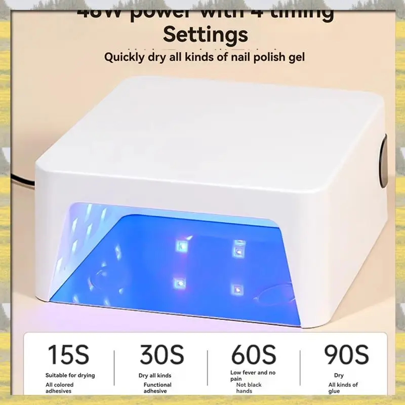

Hot Sale Quick Drying Nail Art Phototherapy Machine EU Plug Baking Lamp Nail Art Tools Nail Polish Dryer Machine