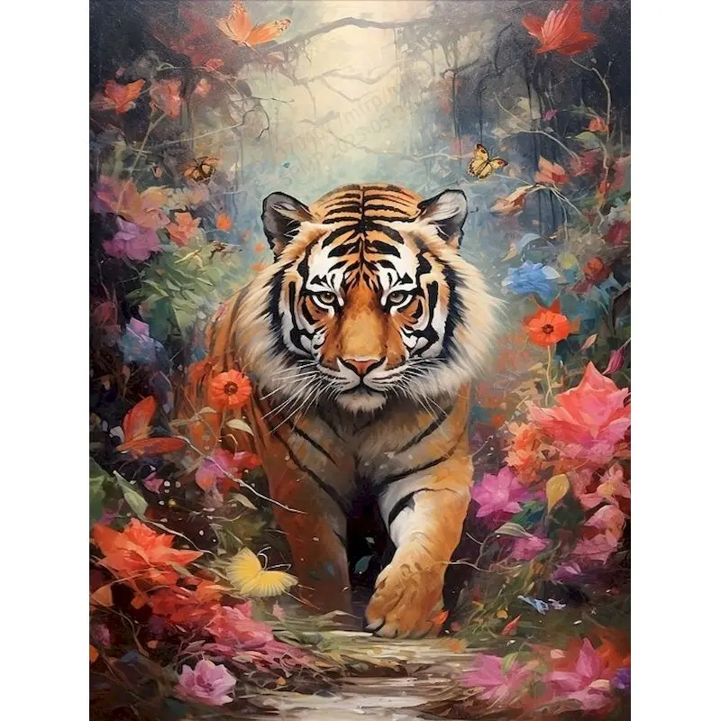 

SDOYUNO Diamond Painting Animals Cross Stitch Full Set Painting Rhinestone Diamond Mosaic Full Square Diamond Embroidery Hobby