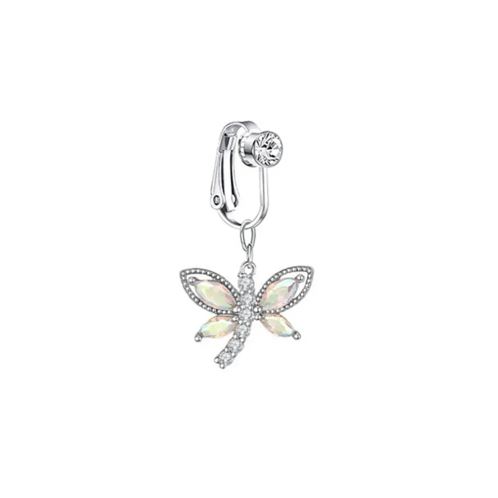 Ювелирные изделия для пирсинга из нержавеющей стали, женские подарки, кольцо для пупка, искусственный пирсинг живота, геометрическое кольцо для пупка, пирсинг живота