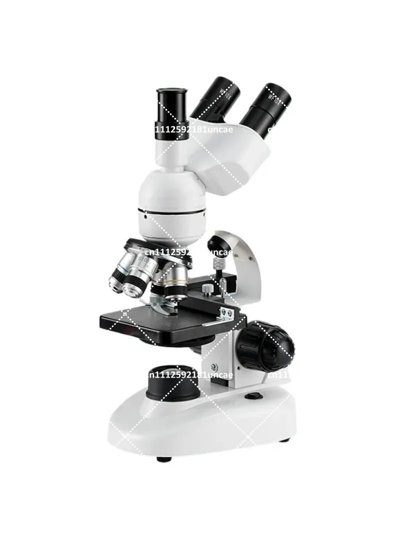 2000X-5000X HD Digital Compound Microscope with LED Illumination, Lab-Grade Biological Microscope with Eyepieces