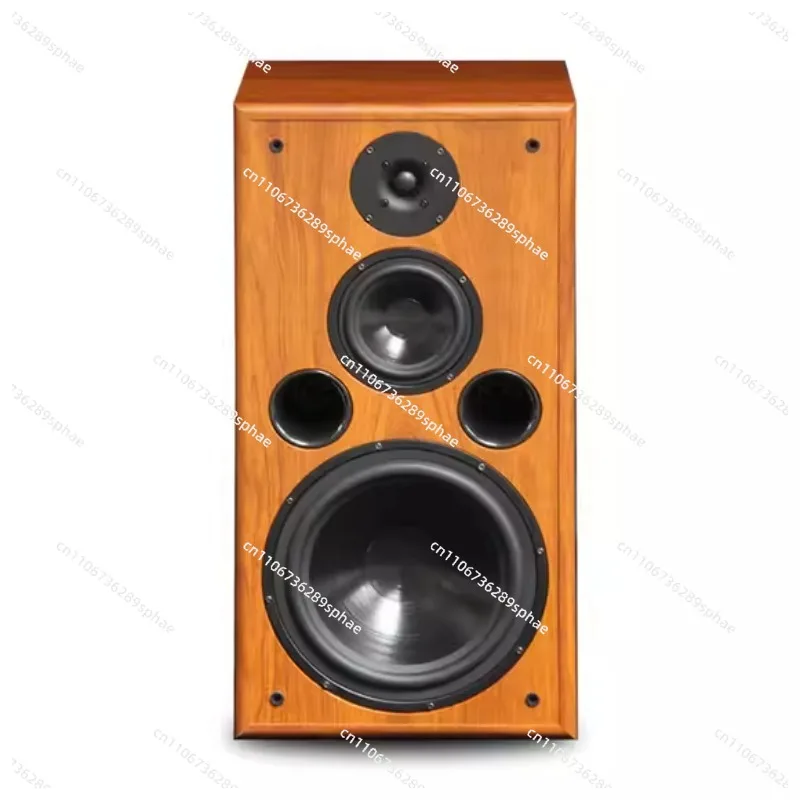 10-Inch three-way frequency bookshelf speaker household wooden subwoofer fever hifi passive audio