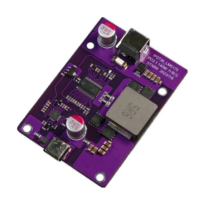 PD3.1 high-power 140W two-way fast charging module full protocol fast charging 28v5a desktop charger can be stacked