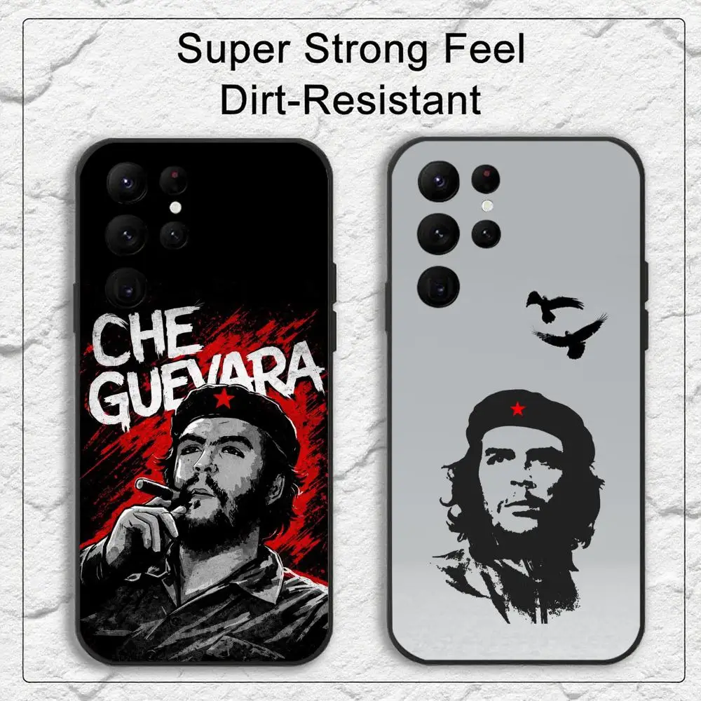 Che G-Guevara Cuba Portrait Phone Case for Samsung S series s20 s21 s22 s23 s24 s25 FE Plus Ultra TPU Soft to Skin-friendly case