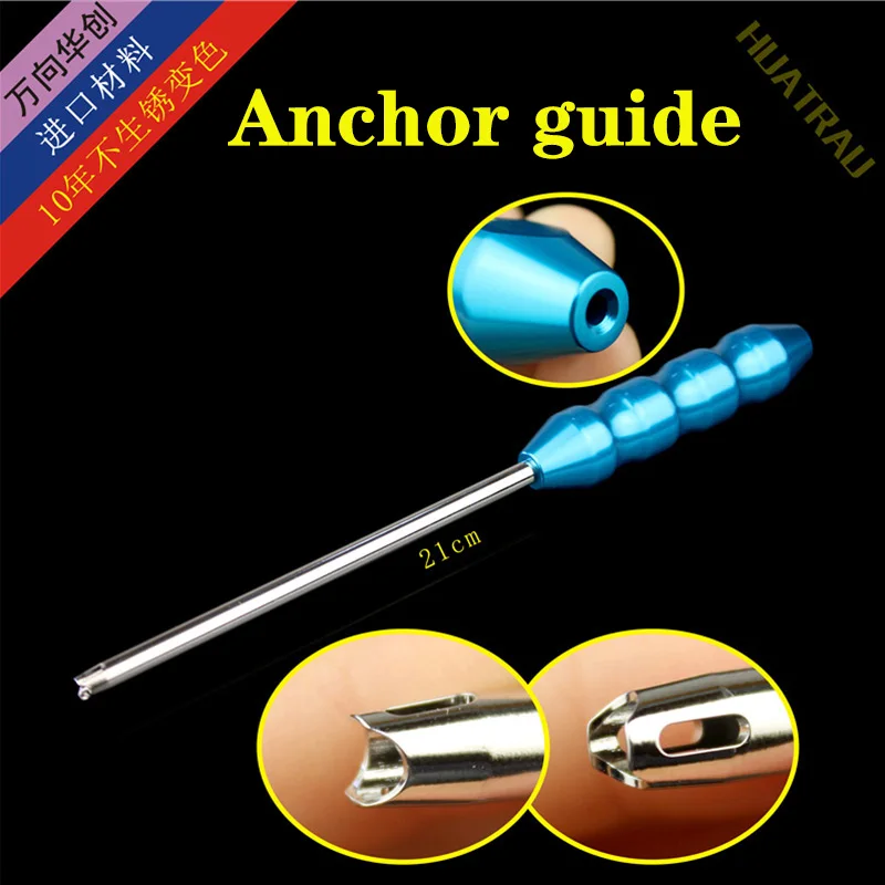 

Aiming nail bone screw positioning drill guider arthroscopic orthopedic instrument sport medicine glenoid lip repair rivet guide