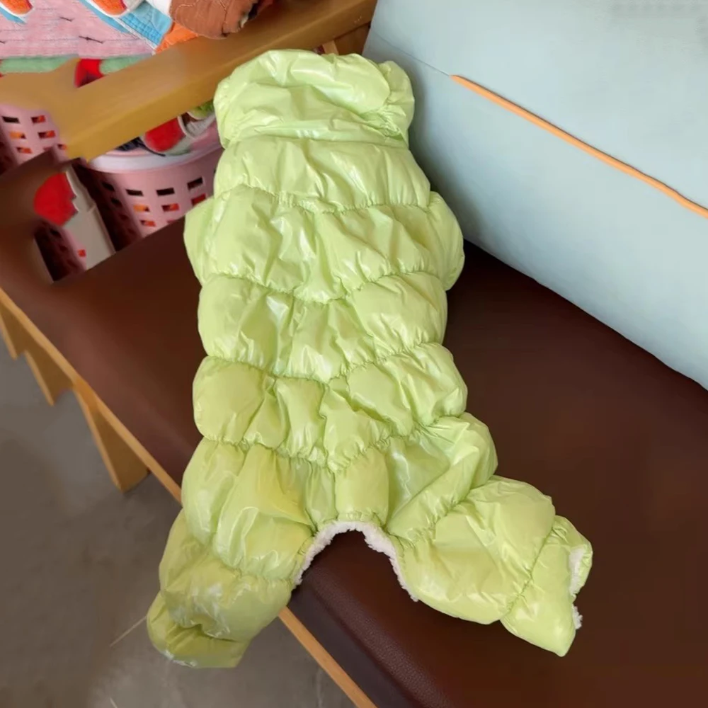 5 Colors Cat Dog Down Jacket Winter Small Medium Dog Clothes for Dogs Shih Tzu Bulldog Jumpsuit Puppy Coat Pet Clothing Overalls