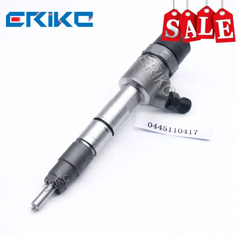 

ERIKC 0445110417 Auto Engine Fuel Injector Nozzle 0 445 110 417 Cri Full Injection Set 0445 110 417 for Bosch