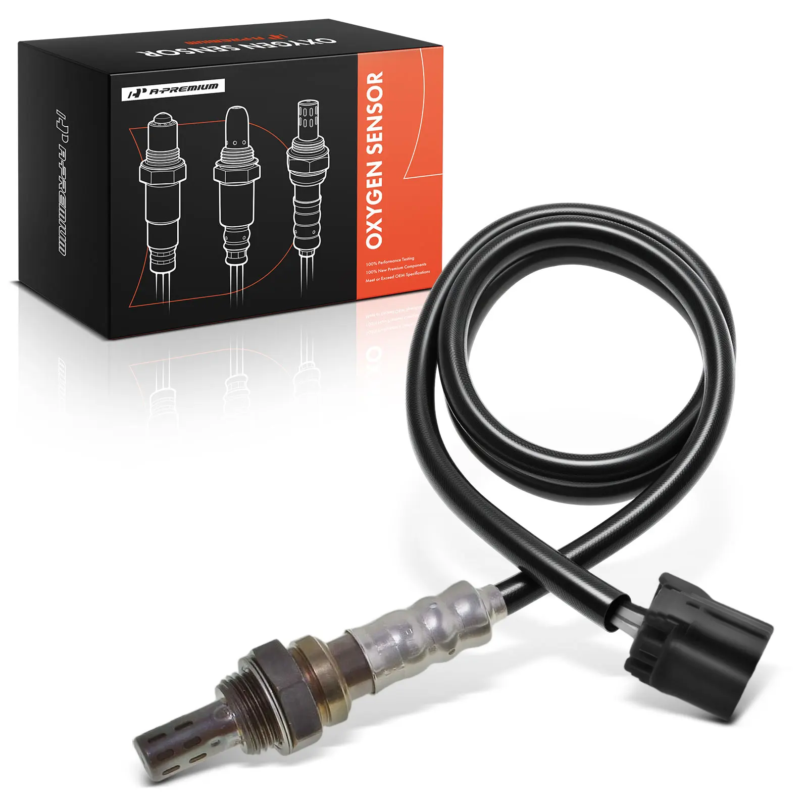 A-Premium Motorcycle O2 Oxygen Sensor with Heated for Honda CB500F CB500X CBR500R 2013-2015