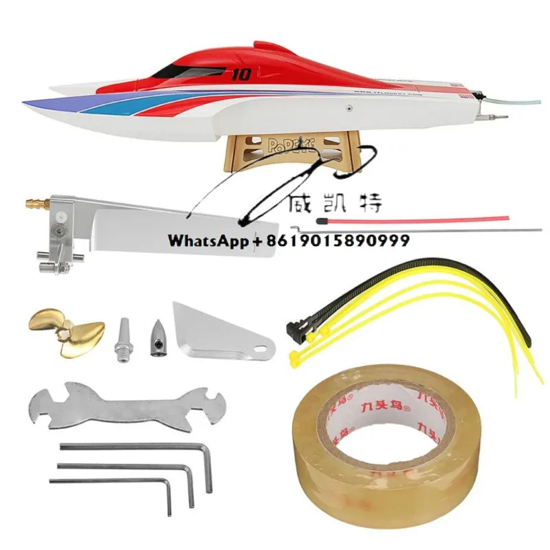 1131 820 مللي متر Popeye Hydro 120A ESC الألياف الزجاجية RC قارب بدن الإطار رمح قوس نسخة دون أجزاء نظام راديو مؤازر #6