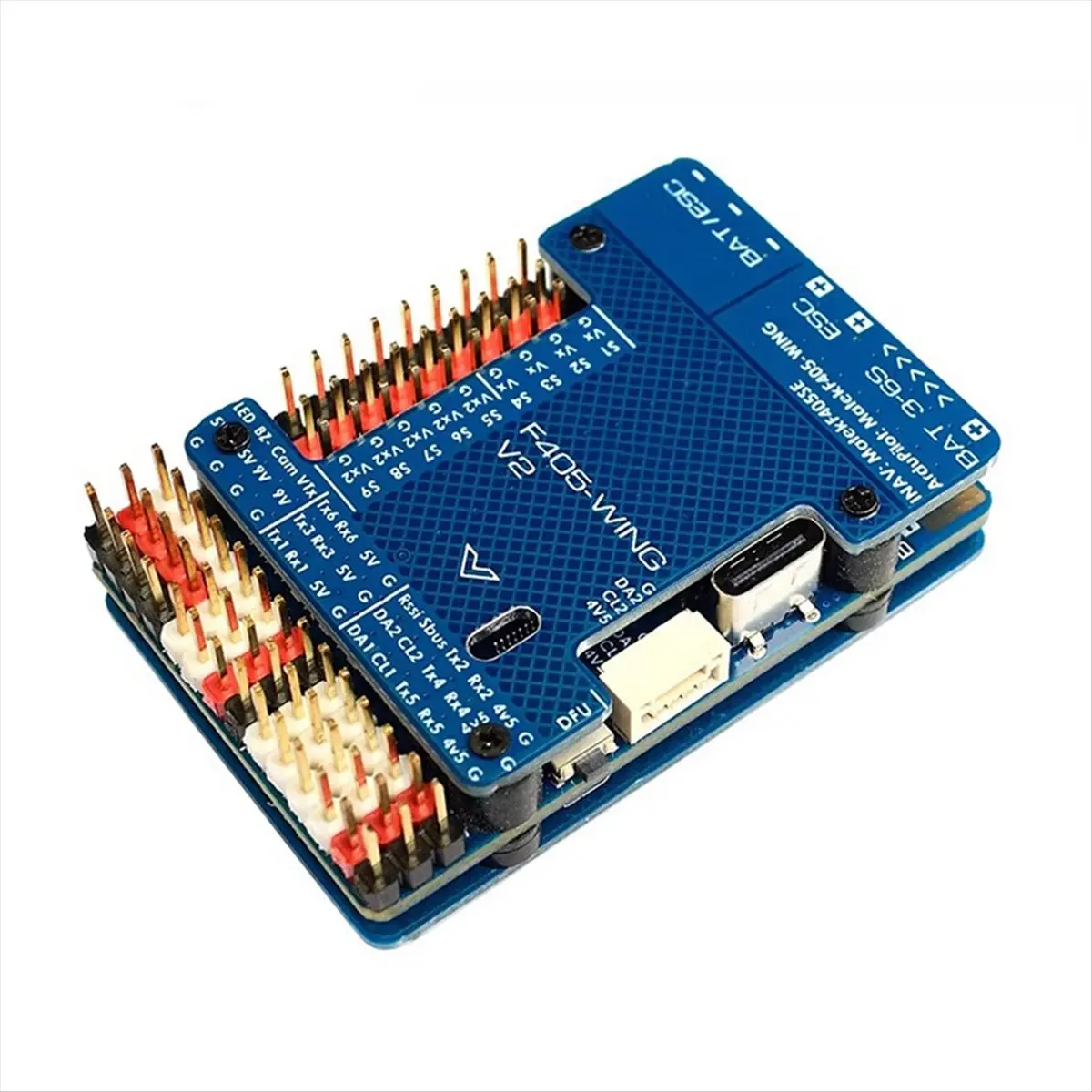 ~【A523Z】F405 WING V2 Flight Controller 3-6S Built-in Baro OSD for INAV RC Fixed Wing Airplane Model