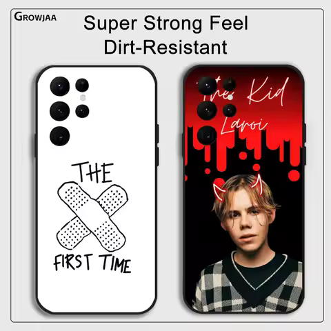 Singer The K-Kid L-LAROIS Phone Case For Samsung Galaxy S25 S24 S22 S23 Ultra S21 S20 Plus 5G Protective Silicone Funda