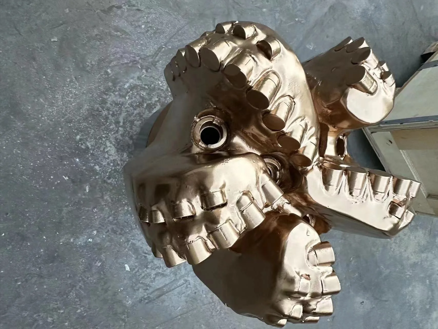 5 lâminas 8,5 polegadas PDC Core Drill Bit Cortador de fileira dupla para perfuração de poços de água