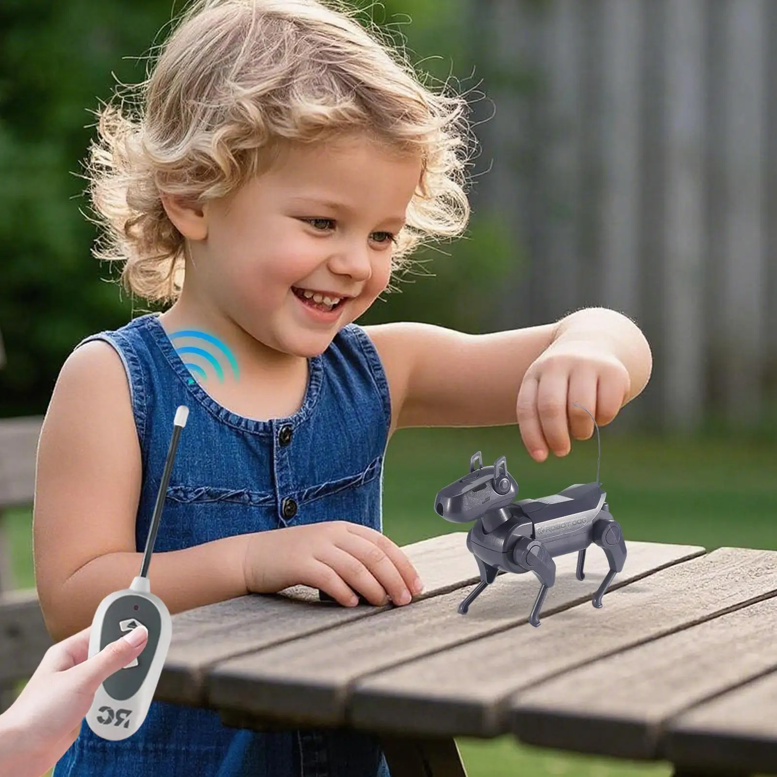 

Remote Control Robot Dog Interactive Dancing Electric Pet Remote Controlled Robot Dog Toy For Kids Boys Girls Family Friends