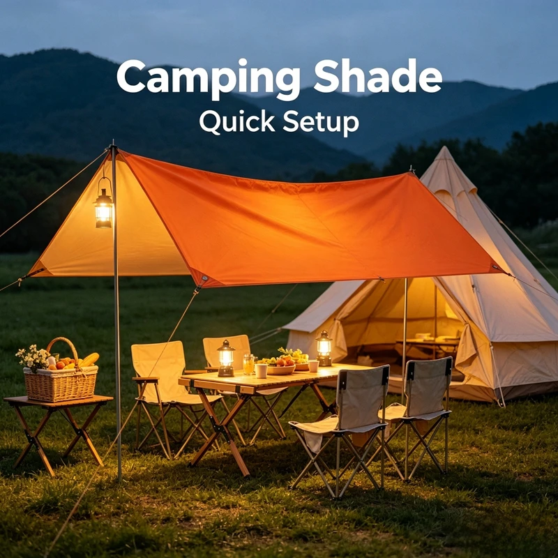 Warehouse Cover Cloth Scratch Resistant Wear-resistant Durable Camping Tent Orange 0.45mm Knife Scraping Cloth