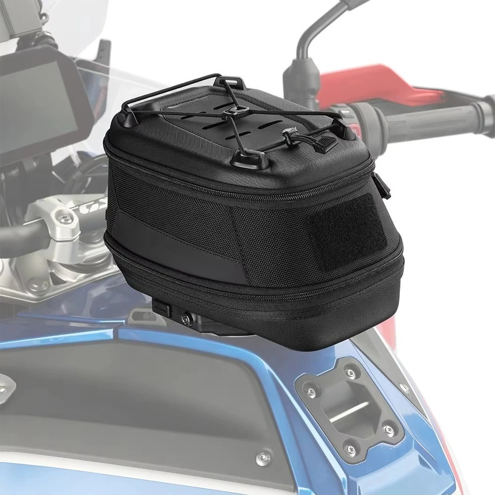 Mechanic Series 5.6L Motorcycle Magnetic Tank Bag Durable ADV Motorbike Fuel Tank Bag Quick Release Mount