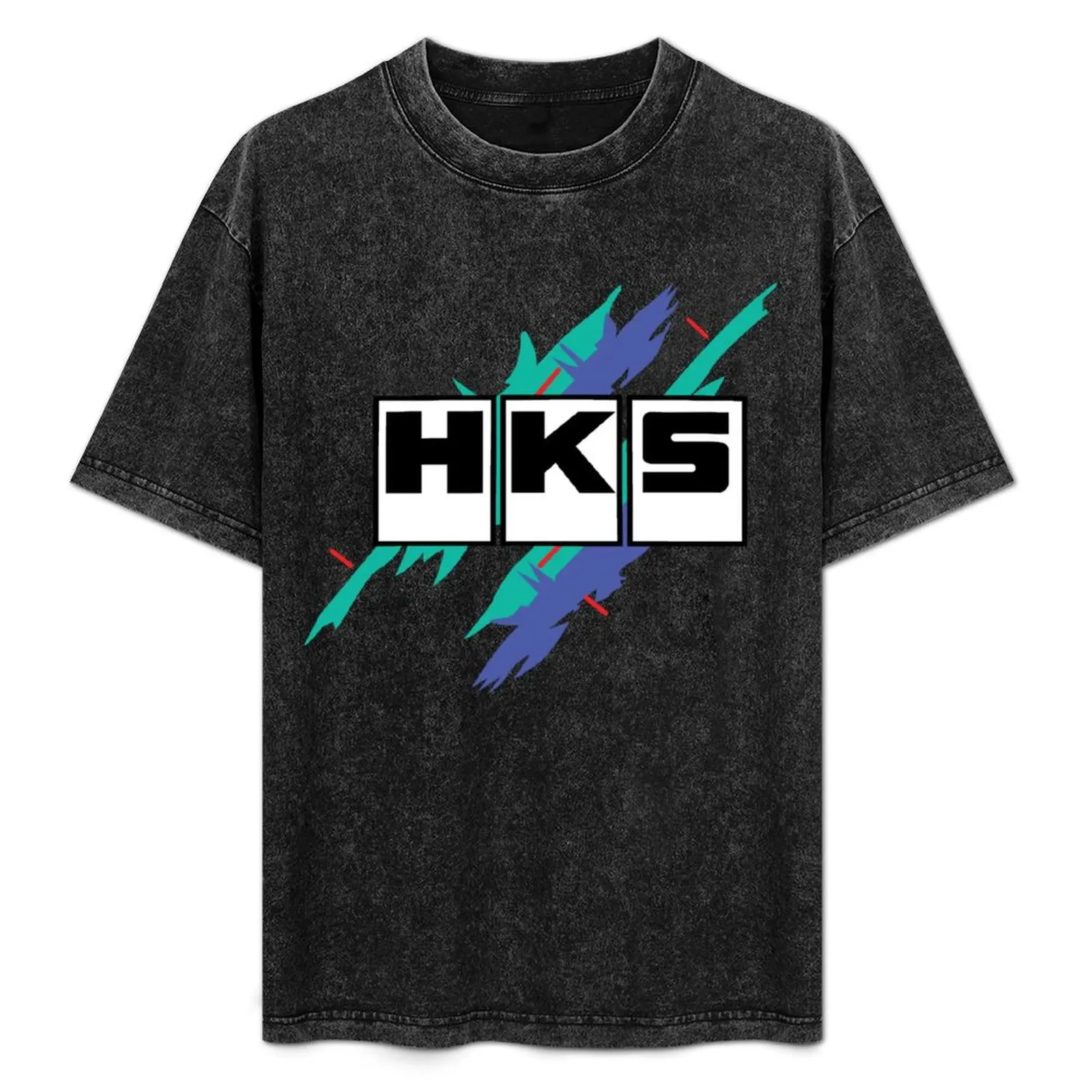 

HKS Classic Logo T-Shirt Casual Basic Street Style T-Shirt