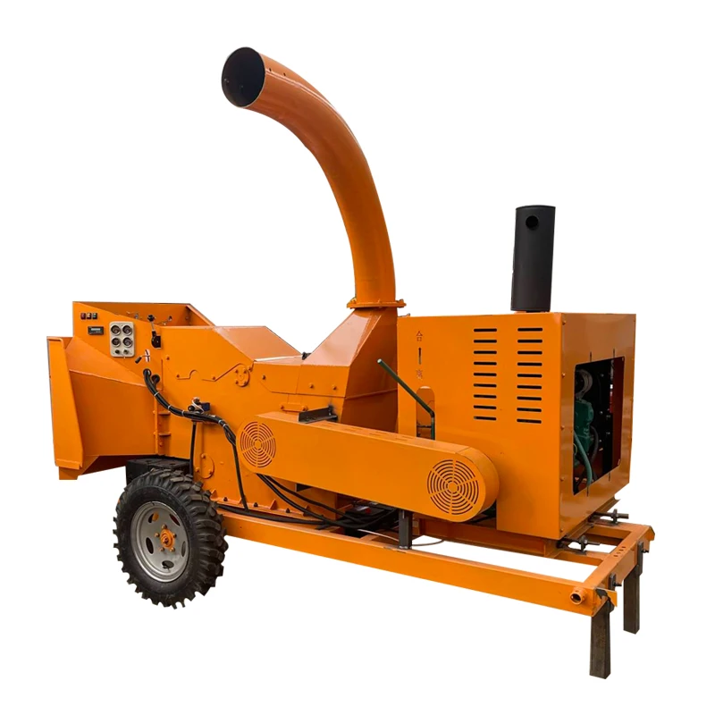 Customizable Home Forestry Wood Chipper 6.5hp Branches Shredder Mulcher Heavy Duty Broyeur De Branches Machine