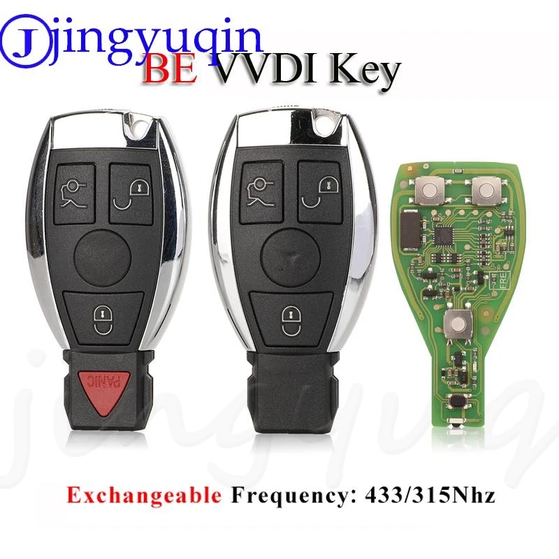 

jingyuqin Xhorse VVDI BE Key Pro Improved Version 315MHZ/433MHZ Get 1 Free Token MB Tool For Mercedes BENZ E S NEC