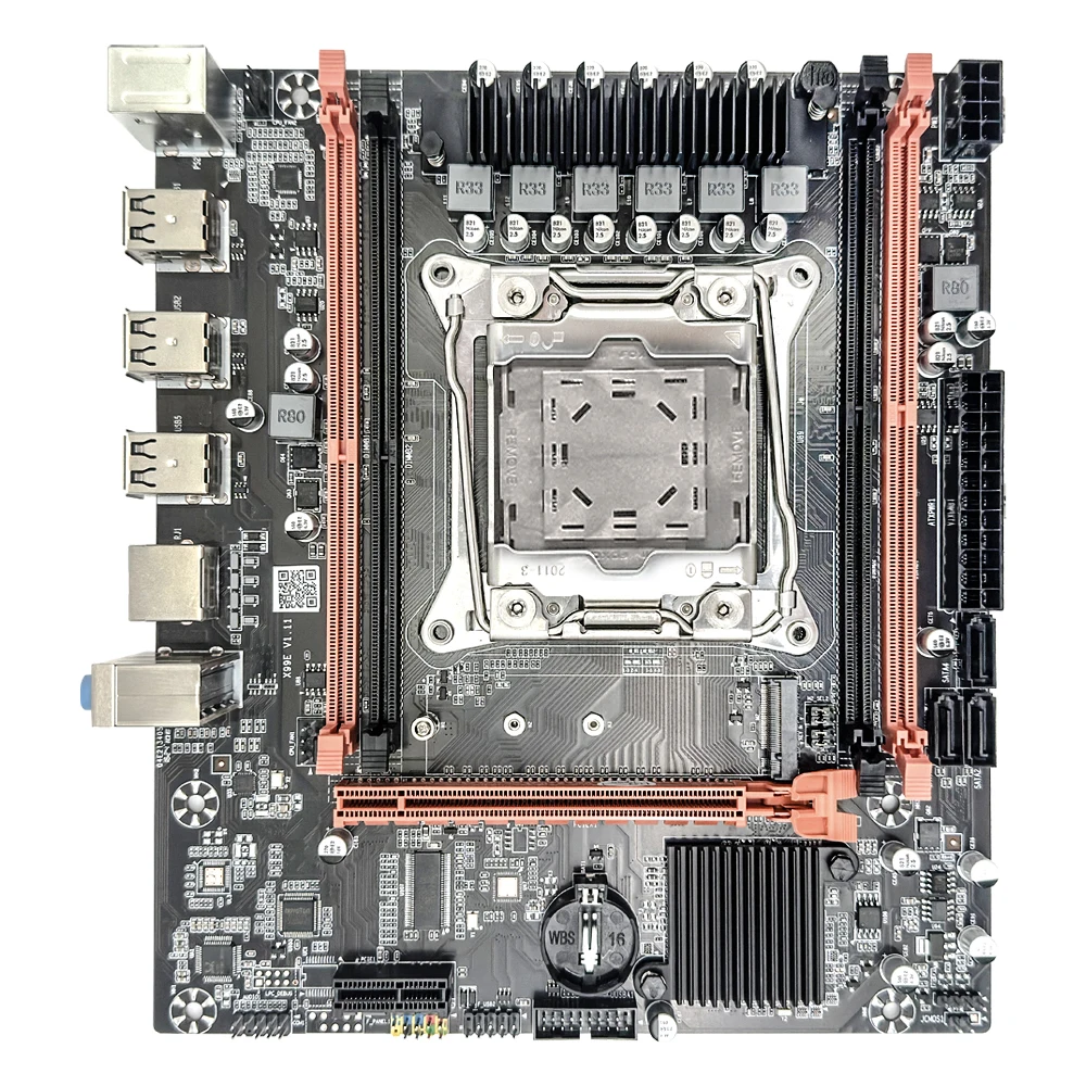 Комплект материнской платы MOUGOL X99 с процессором Intel Xeon E5 2680 V3 и двухканальным DDR4 8Gx2 2133 МГц ECC RAM M.2 для игрового компьютера