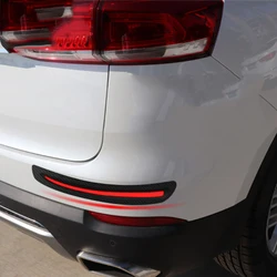 Car Front and Rear Bumper Bumper Rubber PVC Body Anti-collision Anti-scratch Protection Strip Universal Body Exterior Protection
