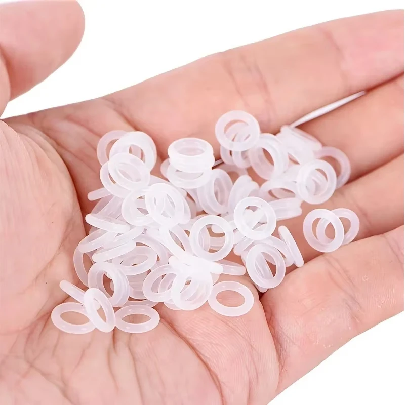150pcs Rubber O Ring Switch Dampeners Damper Shock-Absorbing Silence Under Key Caps Fo Mechanical Keyboard Clear