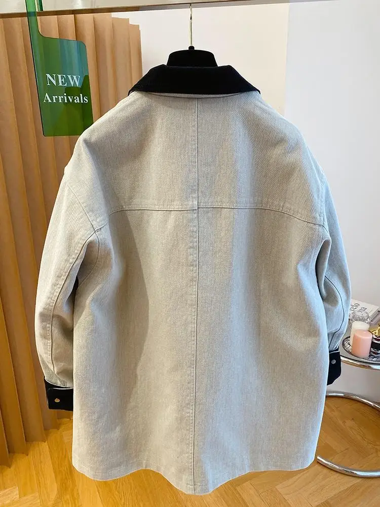 SuperAen 2025 春の新韓国ルーズレースアップファッションブレザー女性のトップブレザー