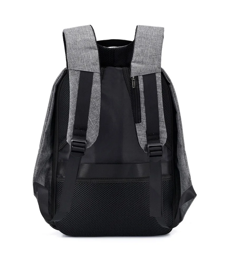 Men's business travel anti-theft computer bag usb charging schoolbag reflective strip backpack