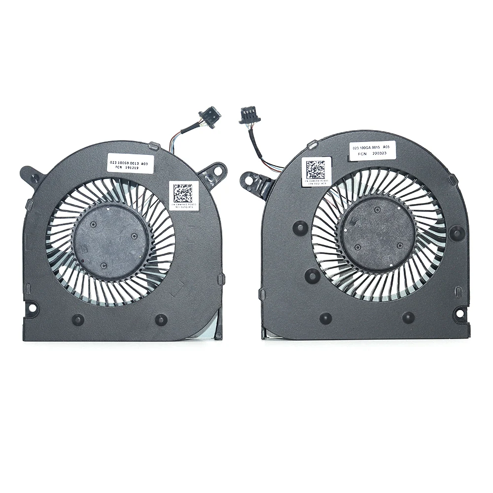 QAOOO CPU ventilador de refrigeração para Dell G3-3590 P89F, 04NYWG 0160GM 023.100G9.0013 e 023.100GA.0013