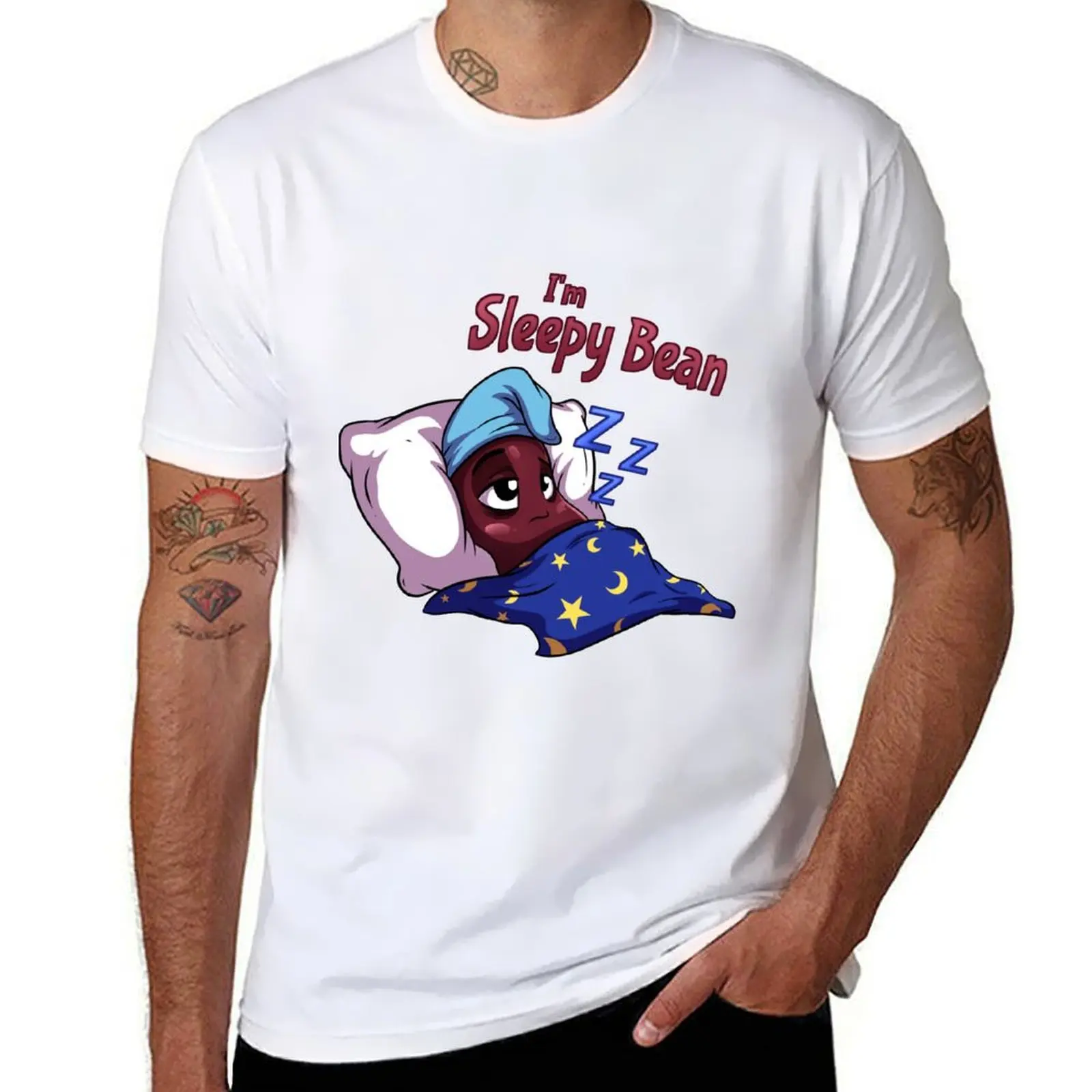 

I'm Sleepy Bean T-Shirt luxury t-shirt clothes Clothing clothing for men