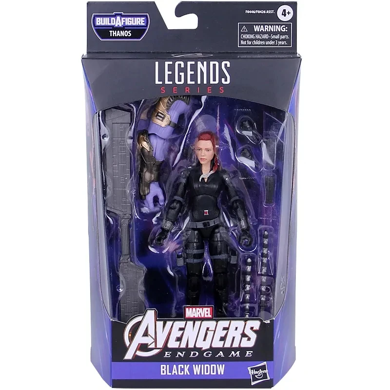 Hasbro Marvel Legends Black Widow Thor Iron Spider Captain America Iron Man Rescue Action Figure Model Toy Boys Birthday Gift