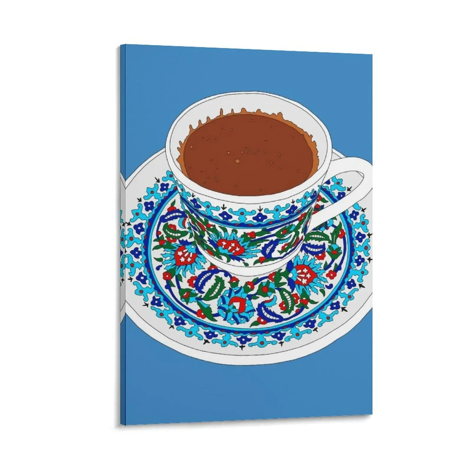 Turkish Coffee Canvas Painting Picture on the wall home decorations and organization Decorative painting for bedroom