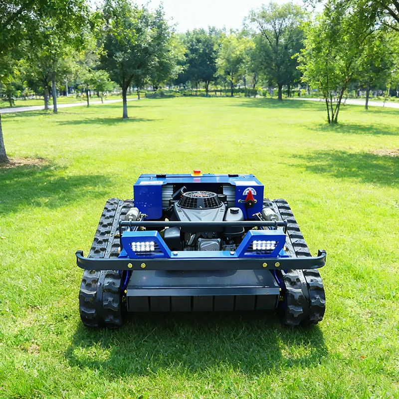 

Газонокосилка для садовой фермы по индивидуальному заказу, автономный робот с дистанционным управлением и нулевым вращением.