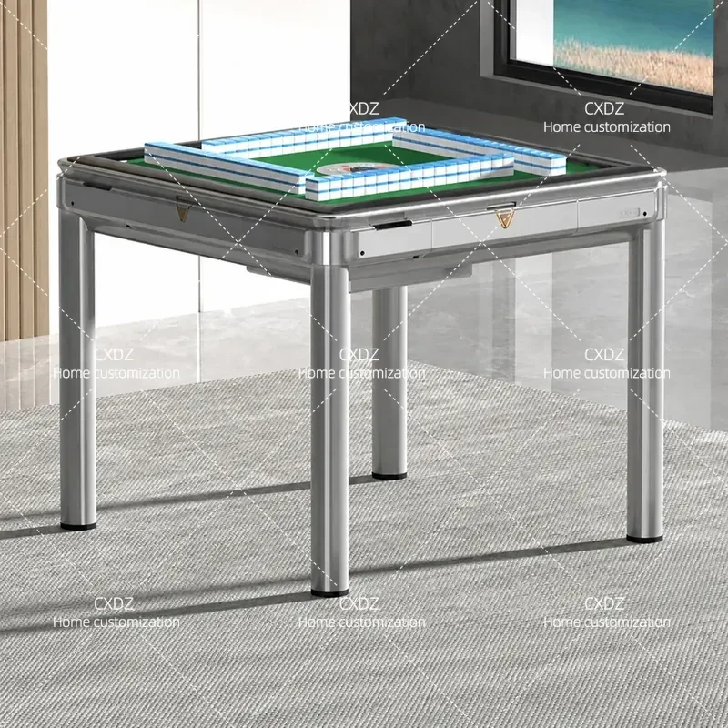 Automatic Mahjong Table Dual Purpose Dining Table Silent Household Integrated Multi Functional Four Port Machine Chess Card