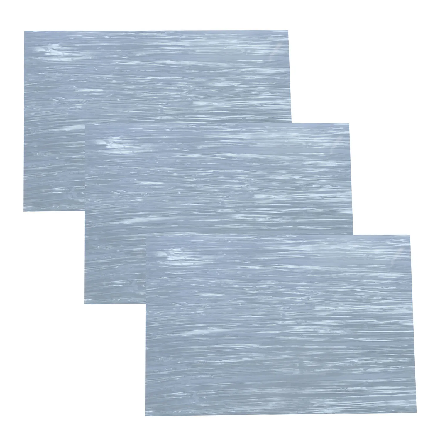 

3Pcs A4 Size 0.5mm White Oyster Celluloid Sheet for Pickguard Custom Inlays Guitar Pick Luthier