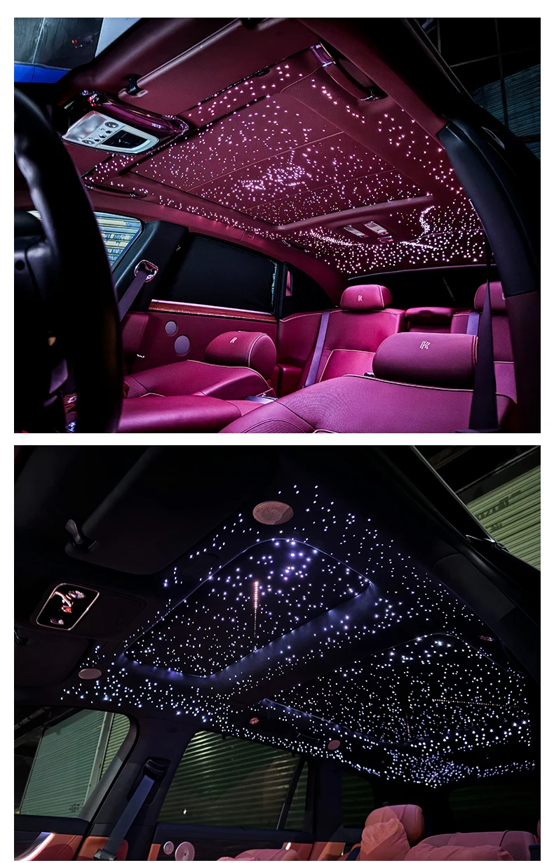 High Quality Fiber Optic Starry Sky Shooting Star Lights Kit Auto Interior Lighting