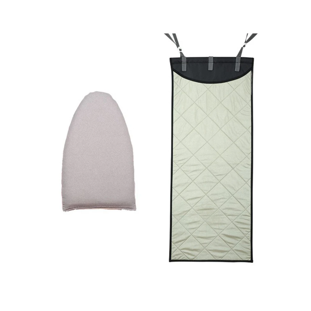 Garment Steaming Shield Door Steamer Pad Quick Installation Setup Cotton Fabric Construction For Quick Garment Steaming