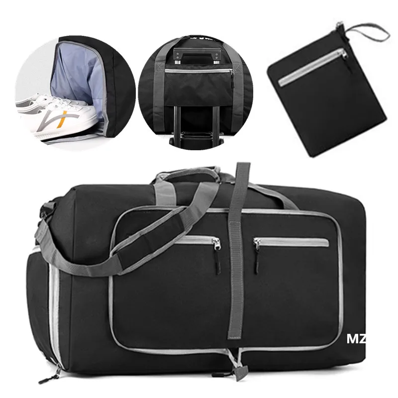 

Women's Bags For Fitness Entertainment Large Folding Luggage Shoulder Bolsas Weekender Travel Accessories Gym Handbag Female