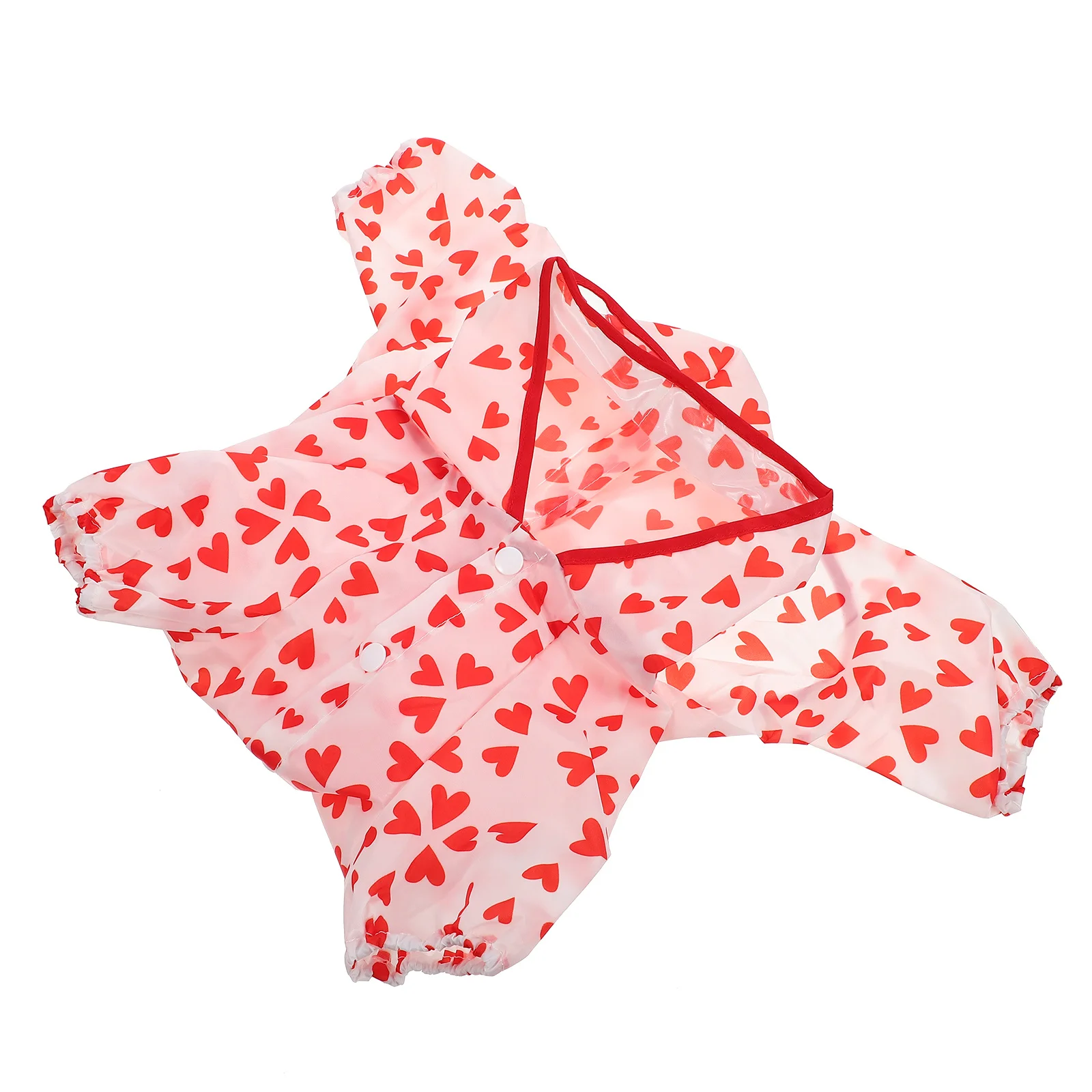 

Waterproof Pet Dog Raincoat Stylish Headed Breathable Polyester Puppy Raincoat Outdoor Protective Coat Puppy Rain Poncho